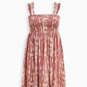 TORRID Pink Smocked Dress 2